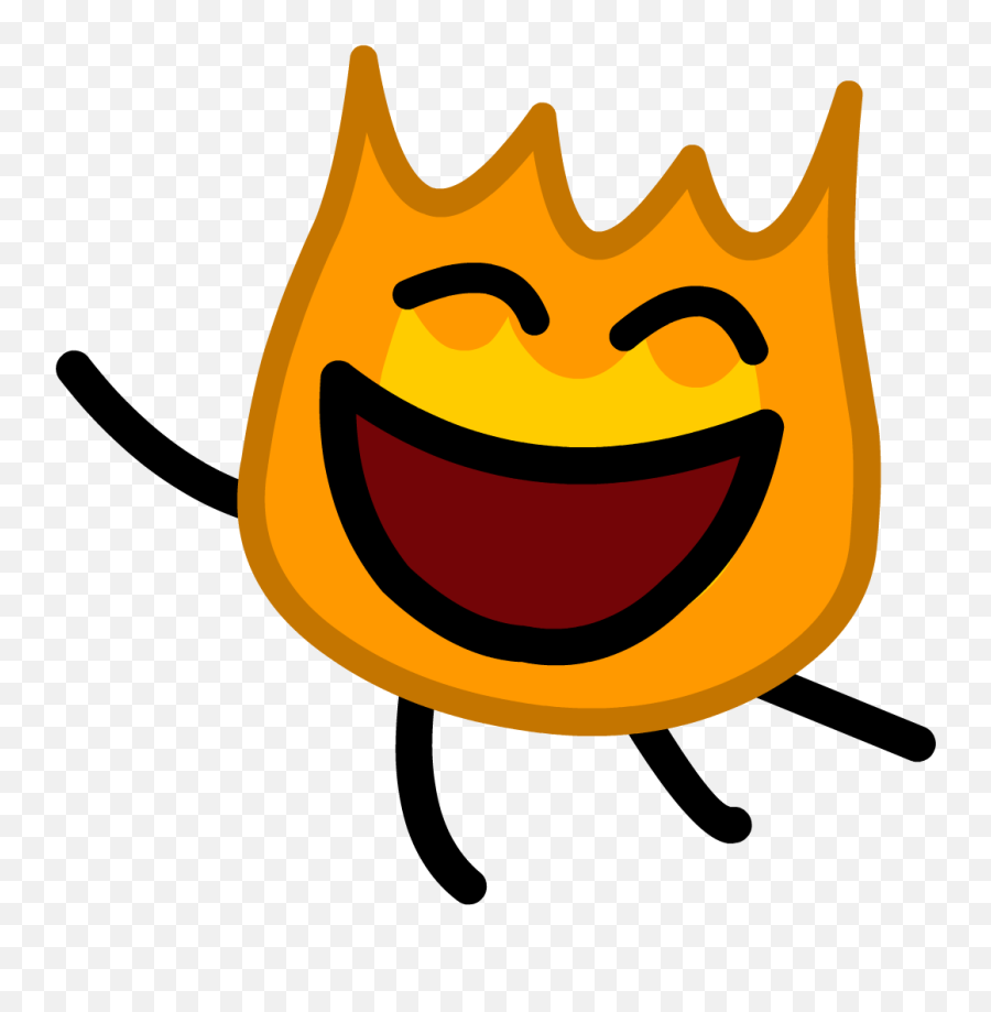 Burning Hole Png - Bfb Firey Jr Clipart Full Size Clipart Bfb Firey Jr Emoji,Barfing Emoticons