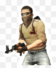 Stickers Set For Telegram - Cs Go Terrorist Png Emoji,Cs Go Emoji