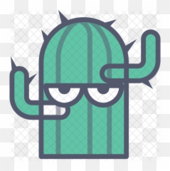 Cactus Emoji Icon - Illustration,Cactus Emoji