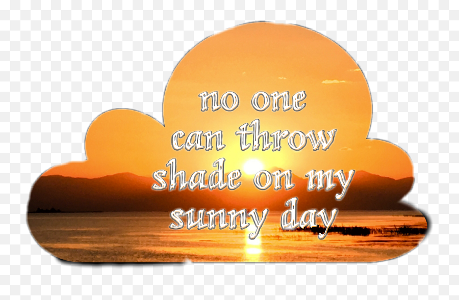 Sunny Day Noshade Stickerchallenge - Calligraphy Emoji,Sunny Day Emoji