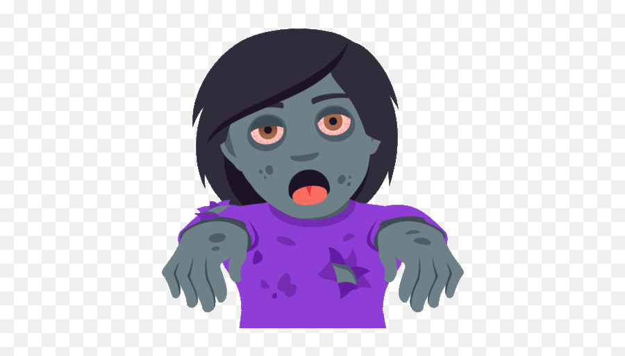 Woman Zombie Joypixels Gif - Zombie Emoji,Zombie Emoji Android