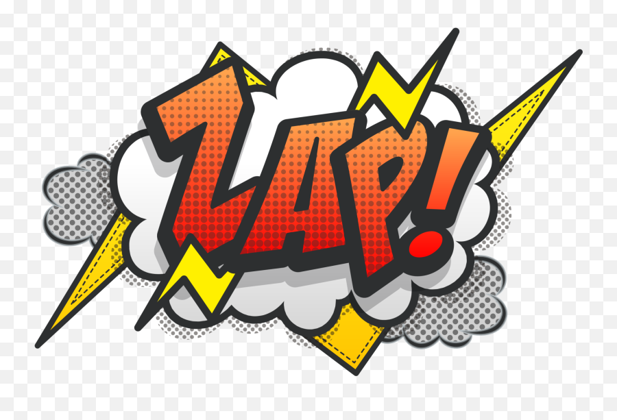 Comic Comics Effect Expression Sticker By Emet Comics - Zap Clipart Emoji,Thunder Cloud Emoji