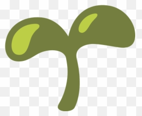 Seedling Emoji For Facebook Email Sms -