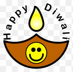 Happy Diwali - Smiley Rangoli Clipart Full Size Emoji