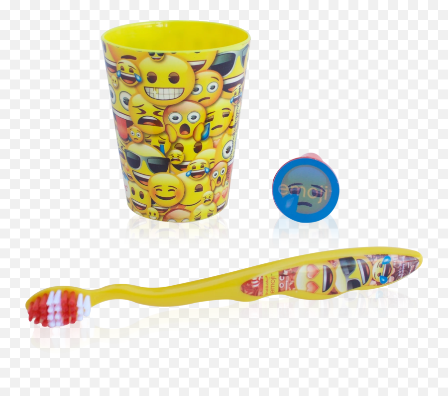 Brush Buddies Emoji Manual Toothbrush Gift Set - Toy Instrument,Doh Emoji
