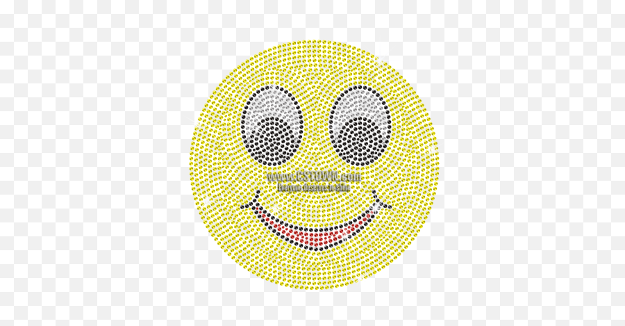 Download Hd Bling Smile Emoji Iron On - Happy,Iron Emoji