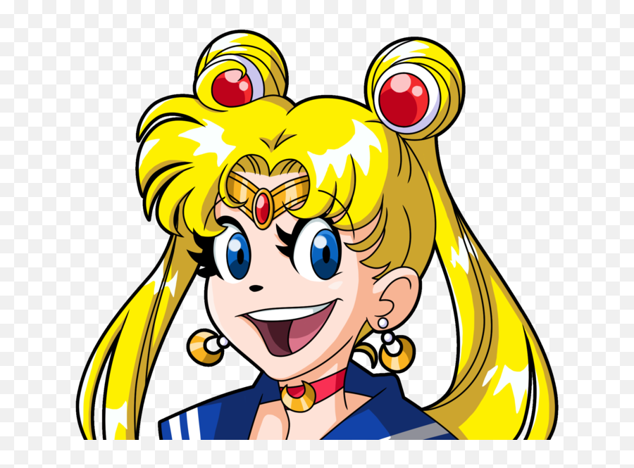 Sailor Moon Prettysoldiersailormoon - Fictional Character Emoji,Sailor Moon Emoji