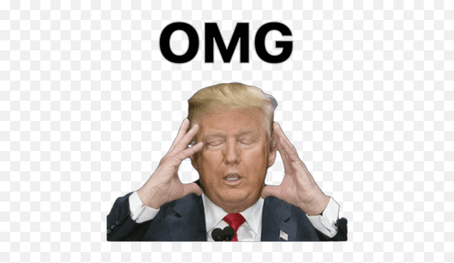 Lovely Trump - Sticker Whatsapp Donald Trump Emoji,Trump Emojis