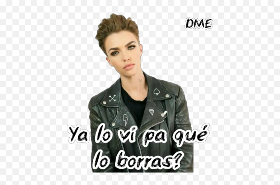 Ruby Rose Stickers Para Whatsapp - Frases Ruby Rose Emoji,Rwby Emojis