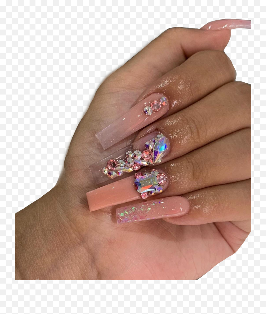 Largest Collection Of Free - Toedit Stickers On Picsart Gel Nails Emoji,Eggplant Emoji With Veins