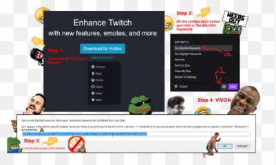 Twitch Bttv Emotes Firefox - Technology Applications Emoji