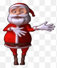Santa Claus Dancing - Papai Noel Dancando Gif Emoji