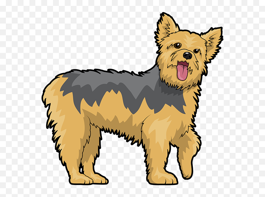 Yorkie Emojis For Dog Lovers Messages - Australian Terrier,Dog Bone Emoji