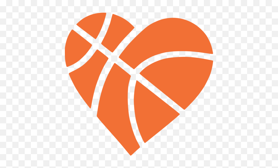 Basketball Heart Vector At Getdrawings - Basketball Heart Svg Free Emoji,Basketball Emoji Png