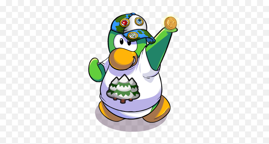 Club Penguin Penguin - Club Penguin Coins For Change Emoji,Igloo Emoji