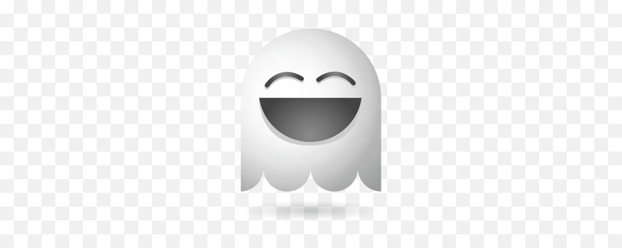 Ghosty Emoji - Smiley,Tiny Emoji