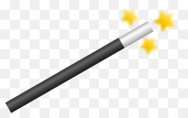 Free Magic Wand Png Download Free Clip Art Free Clip Art - Writing Implement Emoji,Magic Wand Emoji