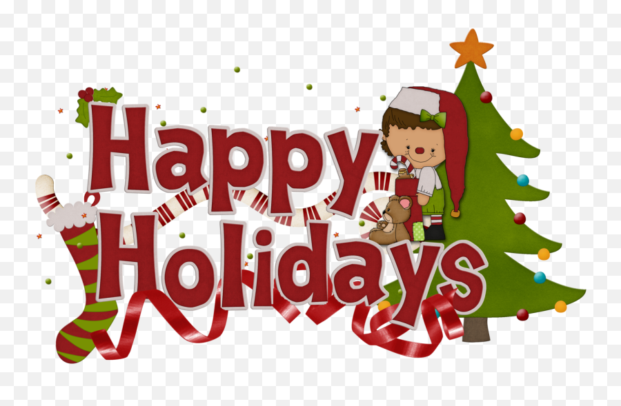Free Happy Holidays Clip Art - Happy Holidays Clip Art Emoji,Holiday Emoji Copy And Paste