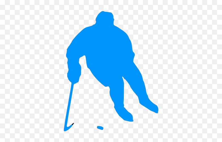 Hockey Silhouette - Hockey Goalie Silhouette Png Emoji,Slam Dunk Emoji