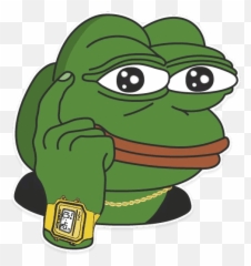 Png Emoticon Reddit Sticker Pepe Frog - Pepe Emoji,Alligator Emoticon