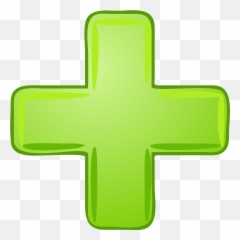Plus Sign Green Mark Icon - Math Signs Emoji