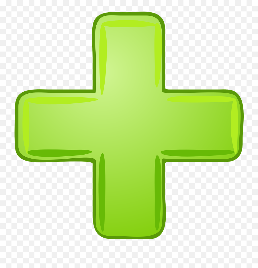 Plus Sign Green Mark Icon - Math Plus Signs Emoji,French Flag Chicken Emoji