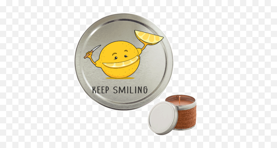 Keep Smiling - Candle Emoji,Candle Emoticon