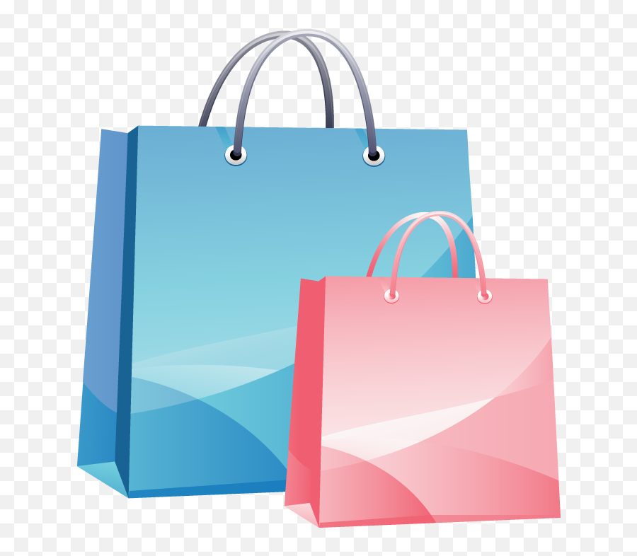 Shopping Bag Clip Art - Transparent Shopping Bag Png Emoji,Shopping Bag Emoji