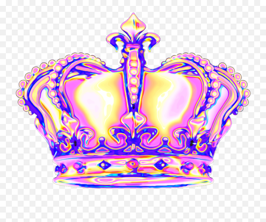 Crown Queen Royalty Aesthetic Color Dream Emoji Glitter - Crown Queen,Queen Crown Emoji
