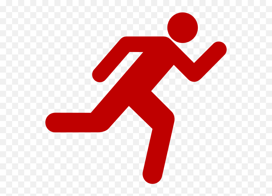 Runner Clipart Transparent Background - Running Clip Art Black And White Emoji,Guy Running Emoji