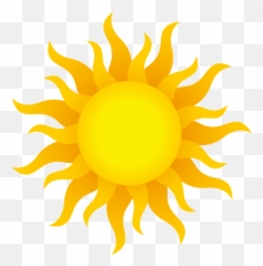 Free Sun Transparent Background - Clip Art Emoji