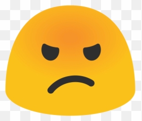 Download Free Png Oreo Marshmallow Angry Android Nougat - Blob Rage Emoji