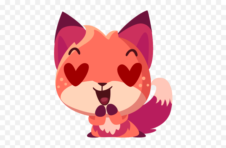 Sticker Foxy - Foxy Stickers Emoji,Emoji Vk
