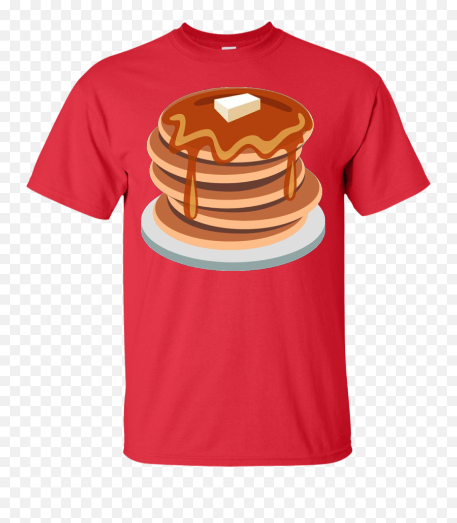 Pancake Emoji Tshirt Syrup Butter - T Shirt For Hairdresser,Pancake Emoji