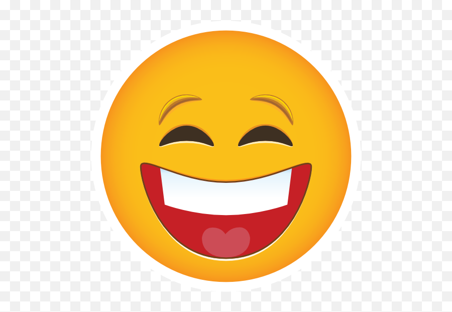 Phone Emoji Sticker Laughing Hard - Emoji Laughing Hard,Laughing Face Emoji