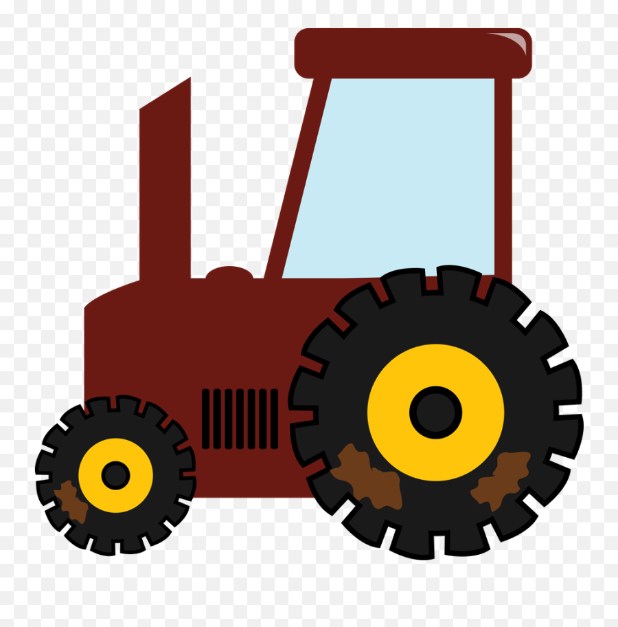 Fazenda - Camiones De Granja Dibujos Emoji,Tractor Emoji