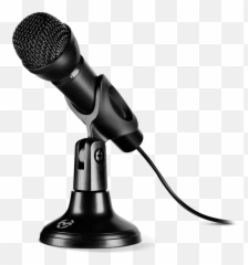 Dynamic Desktop Microphone - Speedlink Capo Sl 8703 Bk Mikrofon Emoji
