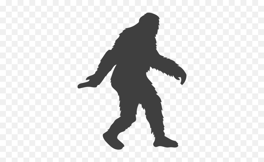 Bigfoot Moving Creature Folklore Black - Sasquatch Decals Emoji,Bigfoot Emoji