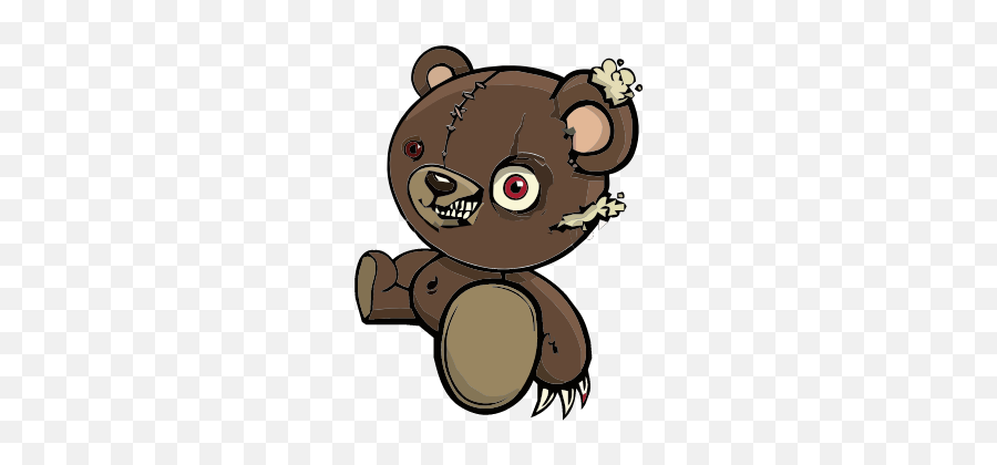 Gtsport - Dead Teddy Bear Cartoon Emoji,Gummy Bear Emoji