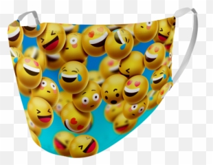 Mascarillas Higiénicas Reutilizables Niño Barri Tú Marca - Happy Emoji,Emoticono Gracias