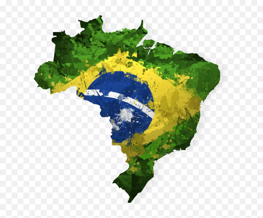 Brazil Map Ftestickers Flag Flagbrazil - Map Of Brazil Flag Png Emoji,Brazilian Flag Emoji