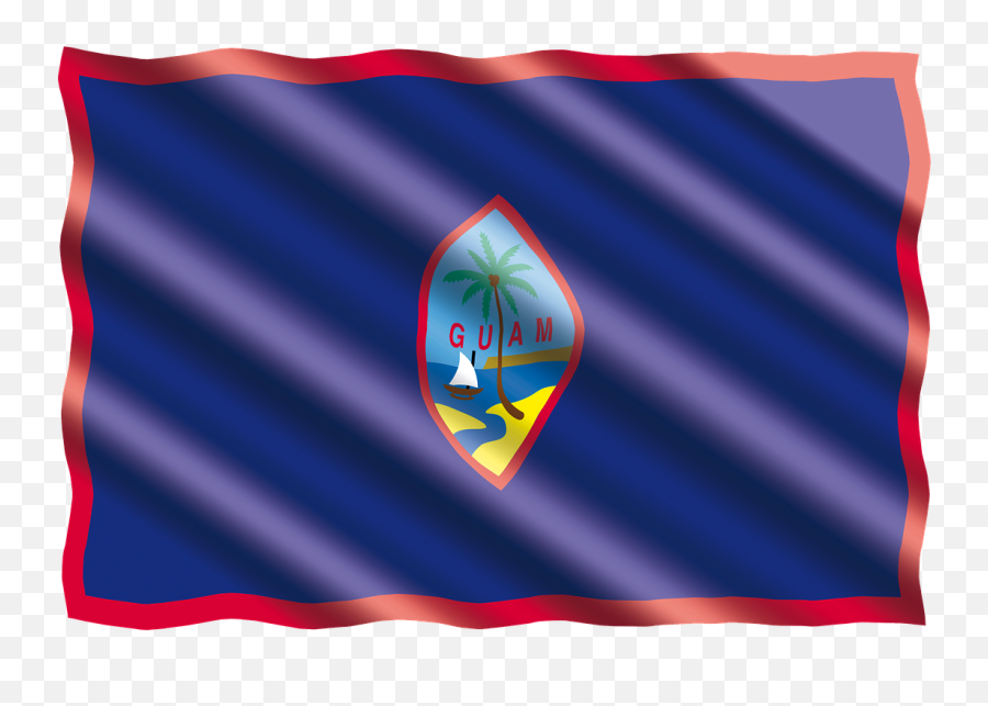 International Flag Guam Free Pictures - Vlag Van Sint Eustatius Emoji,Samoa Flag Emoji