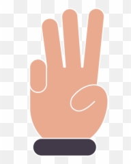 High Five Png Download Free Clip Art - Red Hand Clipart Emoji,Open Hand ...