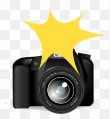 Camera With Flash Emoji For Facebook Email Sms - Transparent Background Clip Art Camera,Video Camera Emoji