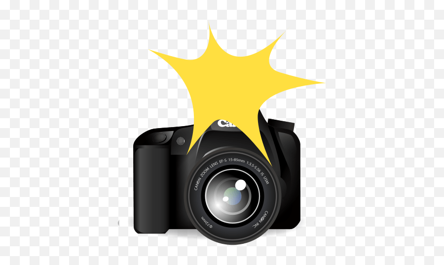 Camera With Flash Emoji For Facebook Email Sms - Transparent Background Clip Art Camera,Video Camera Emoji