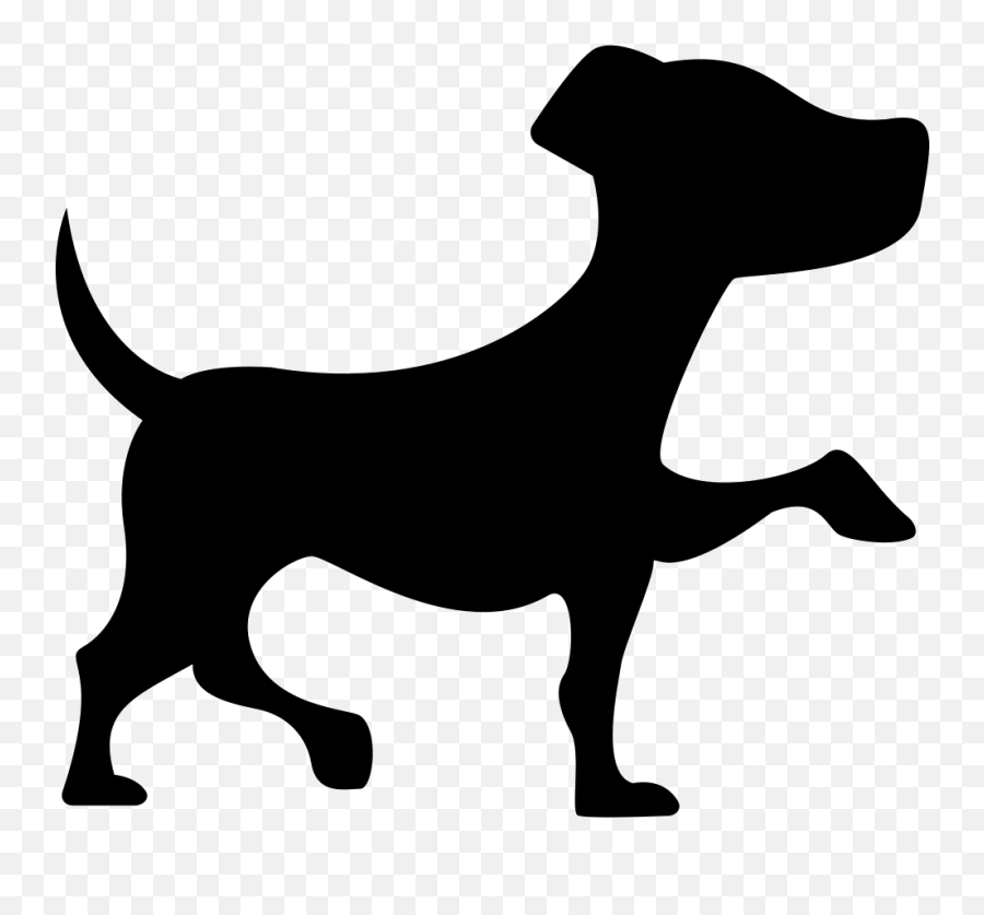 Pawprint Clipart Dachshund Pawprint - Small Dog Icon Emoji,Wiener Dog Emoji