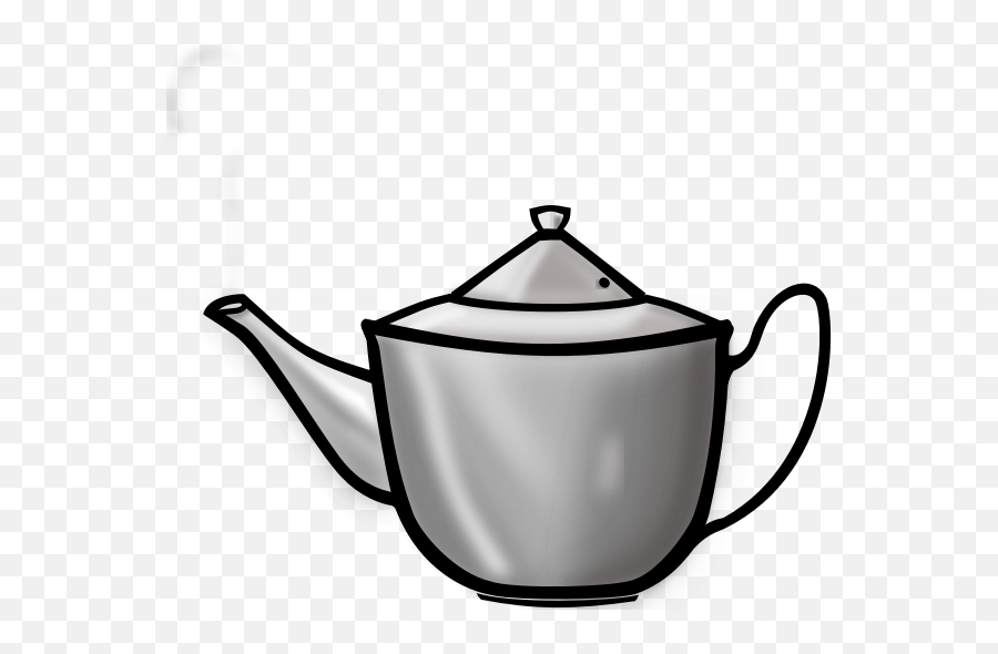 Vector Image Of Steaming Metal Teapot - Easy The Boston Tea Party Emoji,Tea Emoji