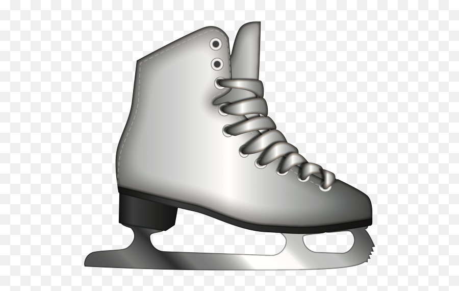 Figure Skating Ice Skate - Figure Skate Emoji,Skating Emoji