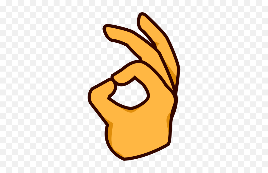 Okay Hand Emoji Png Picture - Circle Hand Emoji Transparent,A Ok Emoji