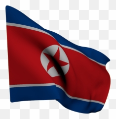 Flag North Korea Star - Korea Utara Bendera Emoji,North Korea Flag Emoji